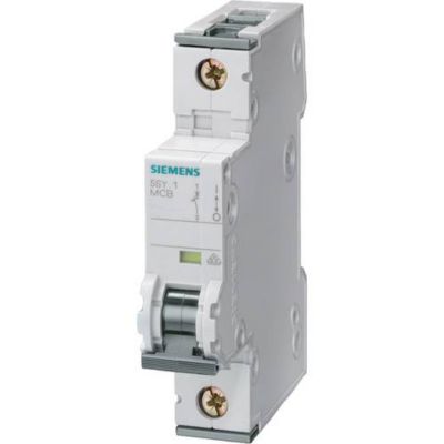 Disjoncteur modulaire 1P Siemens SENTRON 5SY7110 6 230400 V 15 kA