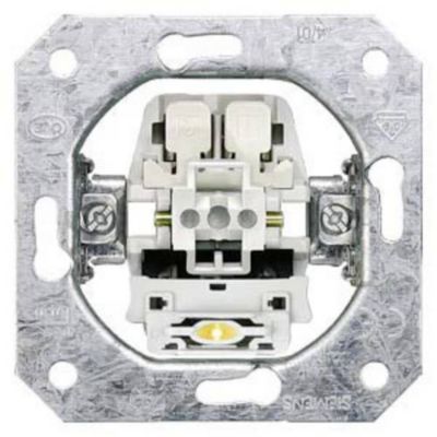 Bouton poussoir encastré Delta 1S 5TD2117 70 x 70 x 32 mm 250 V
