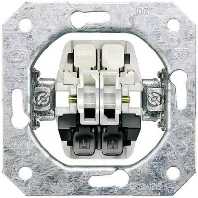 Siemens DELTA insert interrupteur pour stores 230 V encastré