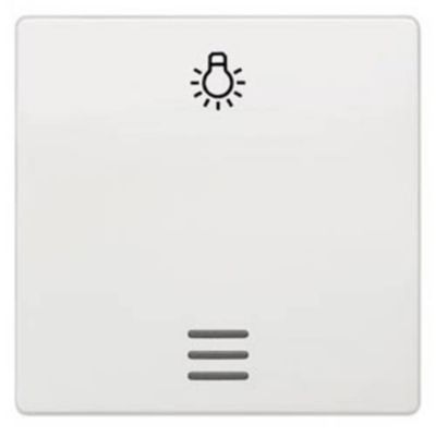 Siemens Delta i interrupteur simple à bascule 55 x 55 mm symbole éclairage - vue 2