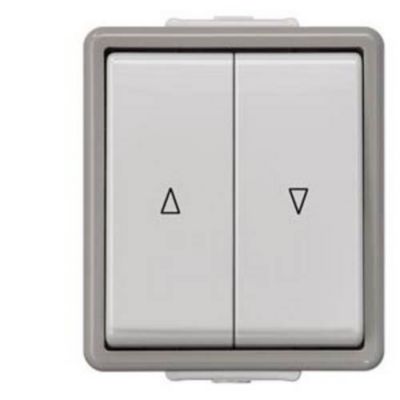 Interrupteur pour stores Delta 5TD4708 en saillie IP44 250 V