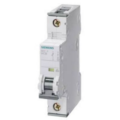 Disjoncteur Siemens SENTRON 5SY8106 7 1 pôles 230400 V capacité de coupure 5 kA