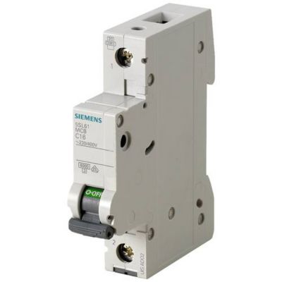 Disjoncteur accessoire disjoncteur Siemens 5SL6105 7 Disjoncteur 1P C 6kA