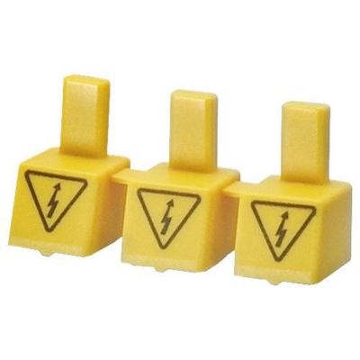 Protection antitactile Siemens 5ST36553HG jaune pour raccords libres sur rails collecteurs UL 489 paquet de 10