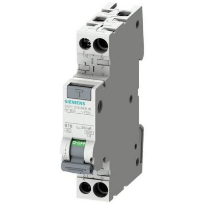 Siemens 5SV16166KK16 Interrupteur différentiel disjoncteur type A 30 mA 230400 V