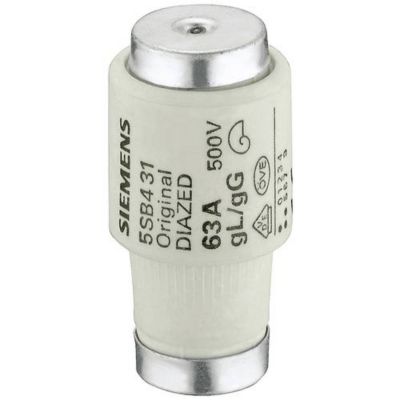 Cartouche fusible 5SB4311 10 x 38 mm 600 V AC pack de 25 pièces.