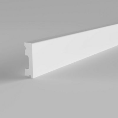 Plinthe PVC Selit 2m x 5 cm blanc (vendue à la pièce)