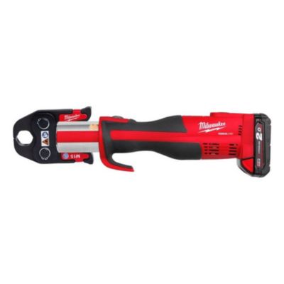 Milwaukee Sertisseuse sans fil 18V Li-Ion M18 BLHPT202C avec batteries 2.0Ah