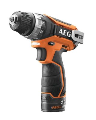 Perceuse visseuse AEG 12V Prolithium ion 2 batteries 2.0Ah 1 chargeur 40mins BS12C2 LI - vue 6