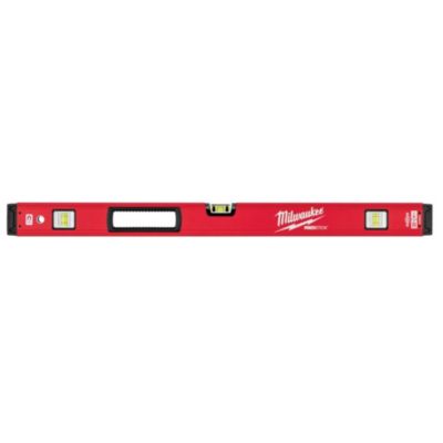 Niveau tubulaire Milwaukee Redstick Premium magnetique 80 cm precis 0 5 mm m