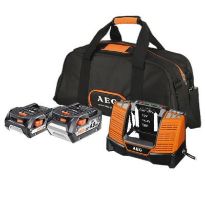 Chargeur de batterie et batterie AEG PRO 18V - 2Ah / 4Ah