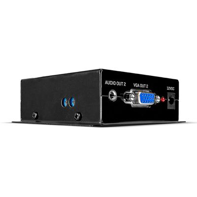Récepteur VGA Cat.6 2 ports 300m LINDY