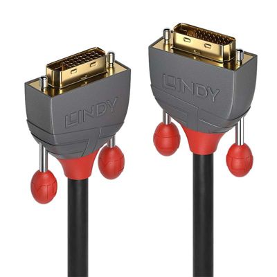 Câble DVI-D Dual Link Anthra Line 7.50m LINDY