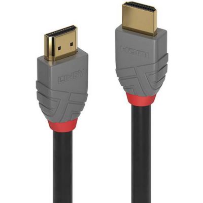 Câble de raccordement HDMI High Speed 2,00 m mâle HDMI-A vers mâle HDMI-A, contacts plaqués or 24K, triple blindage
