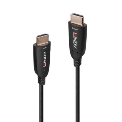 Câble HDMI 2.1 fibre hybride 20 mètres LINDY
