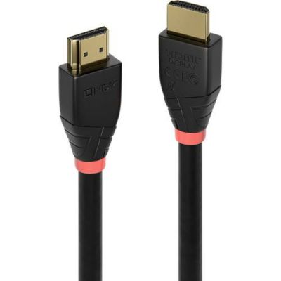 Câble HDMI actif LINDY 18G 15 m, fiche mâle HDMI-A vers fiche mâle HDMI-A