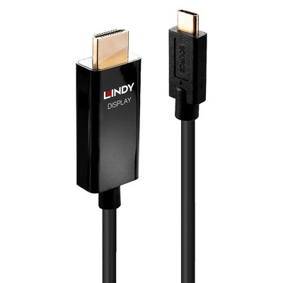 Câble USB-C - HDMI 4K60 3 mètres LINDY