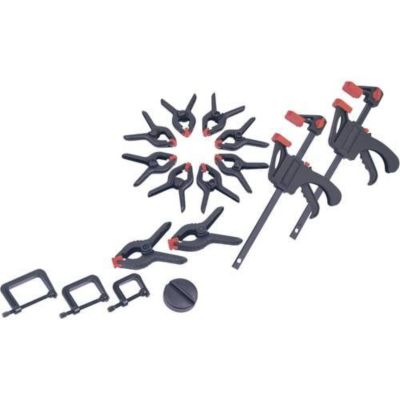 Kit de pinces à serrage rapide 16 pièces - vue 2