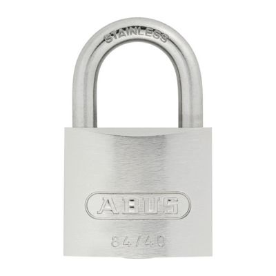 Cadenas en laiton massif ABUS 84IB40 Anse inox Pièces intérieures anti corrosion