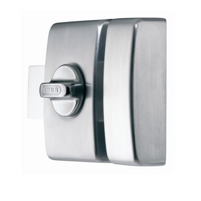 Verrou à bouton sans vis aluminium