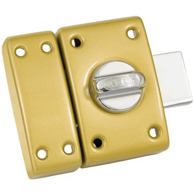 Verrou à bouton avec cylindre ø23 mm / 45 mm Abus