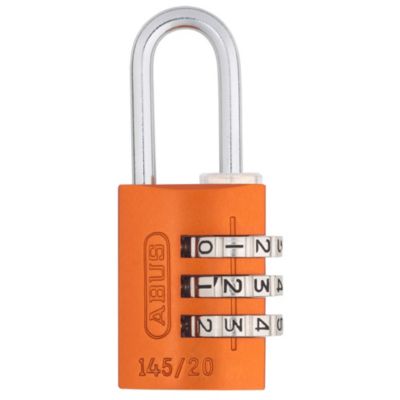 Cadenas à code ABUS 145/20 Couleur - Orange