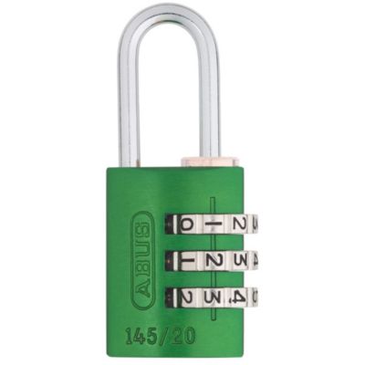 Cadenas à code ABUS 145/20 Couleur - Vert