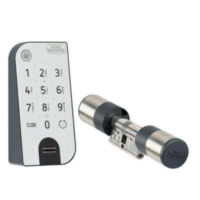 Cylindre électronique Burg Wächter secuEntry Easy+ 7602 FP et clavier