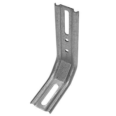 Lot de 6 équerres 3 pans galva 55 x 30 x 72mm