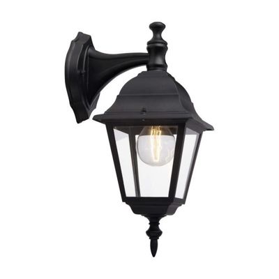 Applique extérieure descendante BRILLIANT NEWPORT métalverre E27 1x60W - vue 2