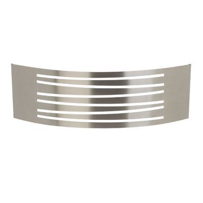 Applique murale extérieure à composer Brillant Trellis rectangle acier inox