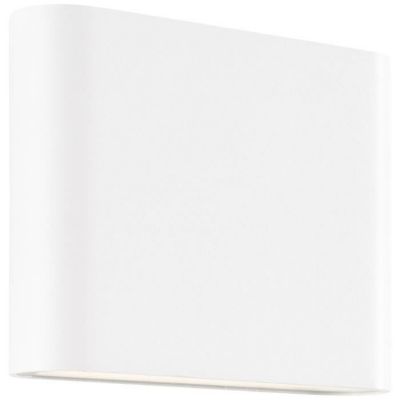 Applique murale extérieure BRILLIANT WELBIE Métal et verre LED intégrée - vue 2