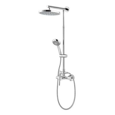 Kit de douche mitigeur tête ronde