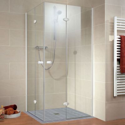 Accès d'angle douche anticalcaire 90 x 90 cm Confort