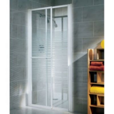 Porte de douche pivotante Espace 60/99cm+anti-calcaire