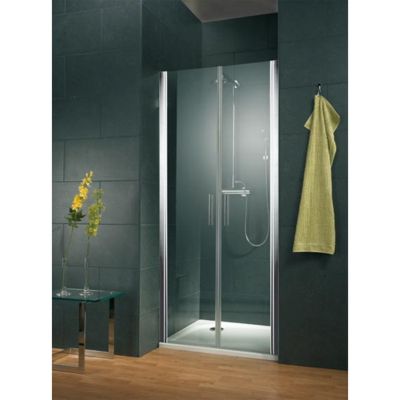 Porte battante optique chromé 70 cm Style