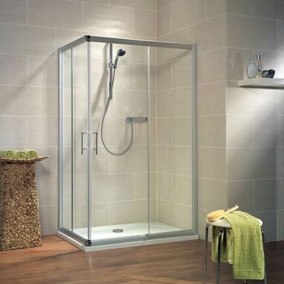 Acc?s d'angle coulissant alu 120 x 80 cm Phoenix