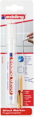 Marqueur rénovateur de joints - cuisine et salles de bains edding e-8200