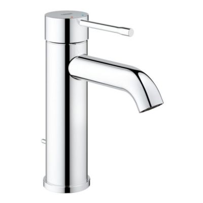 GROHE Mitigeur lavabo monocommande Essence 23589001 Bec fixe Limiteur de température Economie d'eau Chrome Taille - vue 3