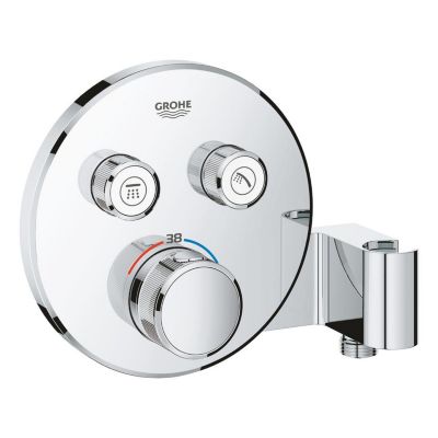GROHE Façade de mitigeur thermostatique encastré Grohtherm SmartControl  2 sorties