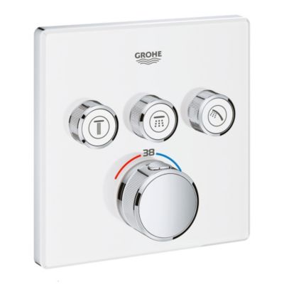 Grohtherm SmartControl Thermostatique pour installation encastrée 3 sorties Grohe 29157LS0 Couleurs:Moon sorties:3 SORTIES