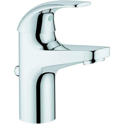 Mitigeur lavabo GROHE Start Curve Chromé Taille Tirette de vidage Economie d'eau