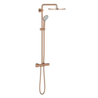GROHE Colonne de douche thermostatique Euphoria System 310 Warm Sunset brossé 26075DL0