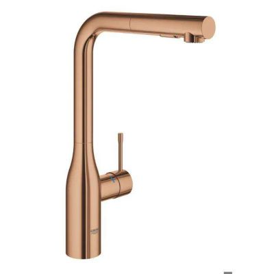 Robinet de cuisine GROHE bec extractible - Marron
