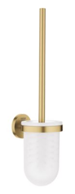Porte balai de WC GROHE ESSENTIALS 40374GN1 Montage mural Verre & métal Fixations cachées