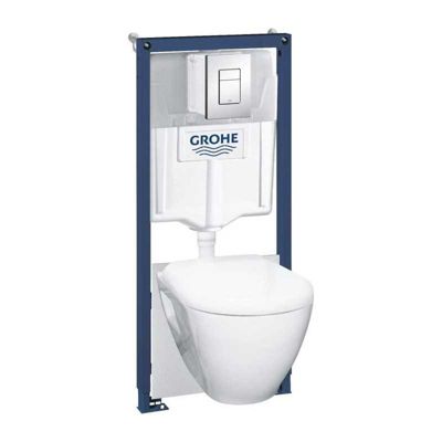 Pack WC suspendu GROHE Pack Bundle 6L 1,13 m cadre acier