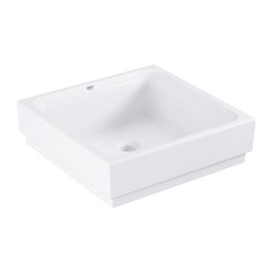 Grohe Cube Céramique Vasque à poser en vitrifiée 400x400 mm alpin
