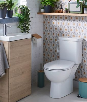 Pack WC à  poser sans bride sortie horizontale Grohe