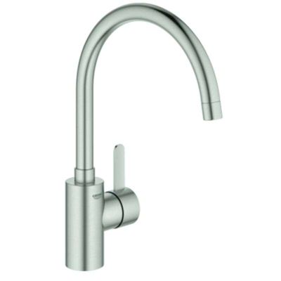 Robinet de cuisine GROHE col de cygne - Inox
