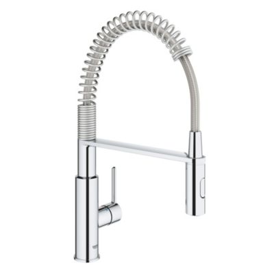 GROHE Robinet évier de cuisine Get mitigeur monocommande 2 jets robinet avec douchette extractible professionnelle 30361000 - vue 3